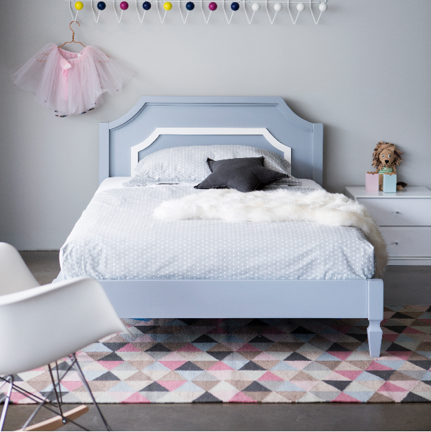 Studio Beverly Bed *Low Profile 34" Headboard*